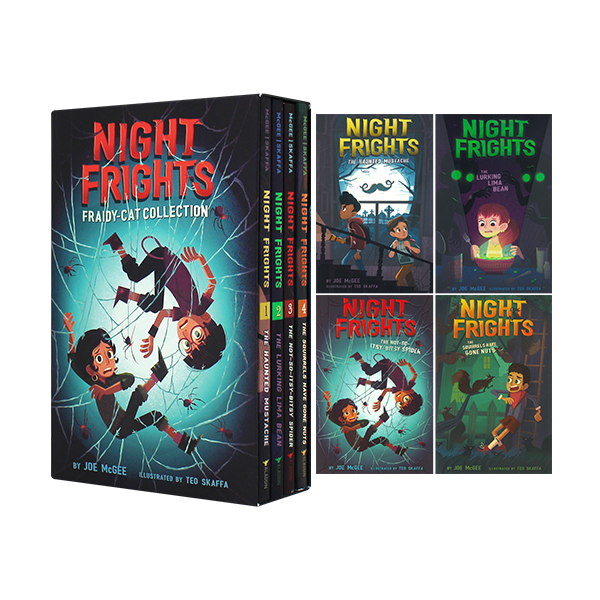 Night Frights Fraidy-Cat Collection 4 Books Set - 챕터북/페이퍼북