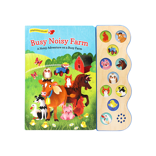 Busy Noisy Farm : A Noisy Adventure on a Busy Farm(10 Sing-Along Tunes) - 사운드북/보드북
