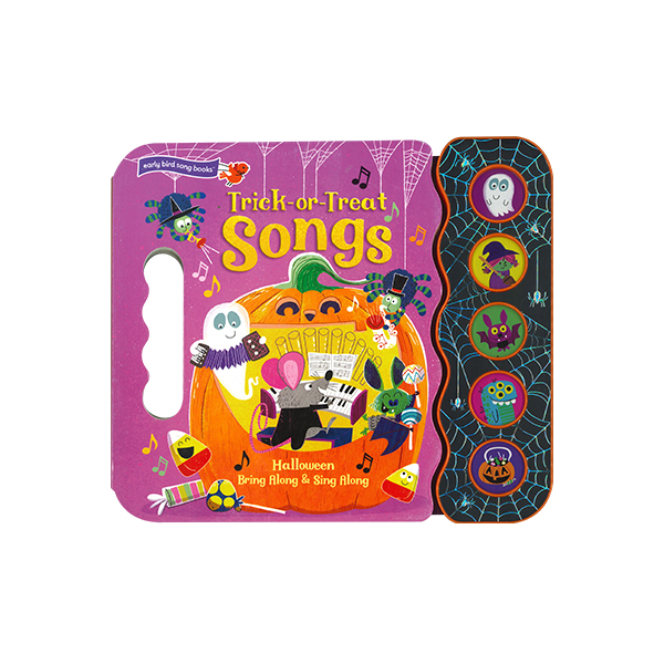 Trick or Treat Songs : Halloween Bring Along & Sing Along(5 Sing-Along Tunes) - 사운드북/보드북