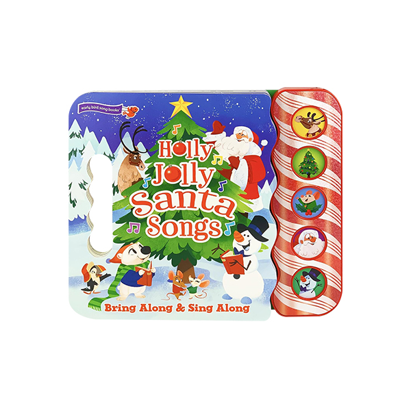 Holly Jolly Santa Songs : Bring Along & Sing Along - 사운드북/보드북