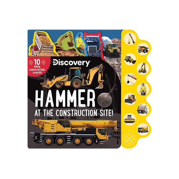 B급) Discovery : Hammer at the Construction Site! - 사운드북/보드북