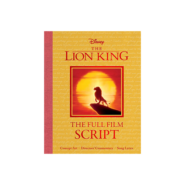 Disney : The Lion King (The Full Film Script) - 하드커버