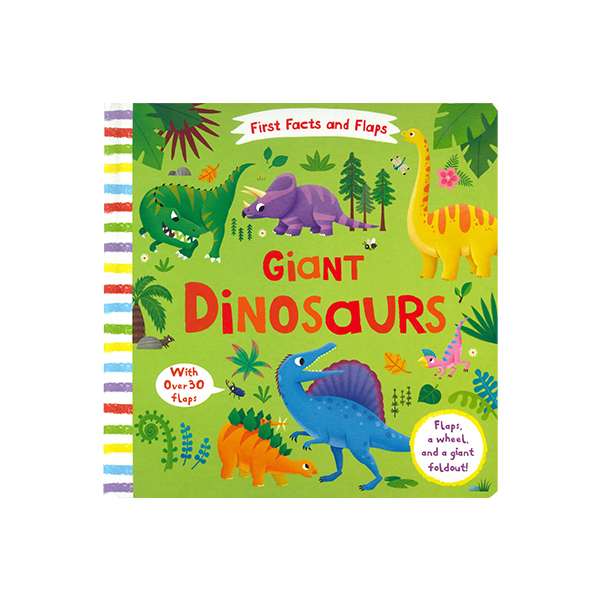 First Facts and Flaps : Giant Dinosaurs - 플랩보드북
