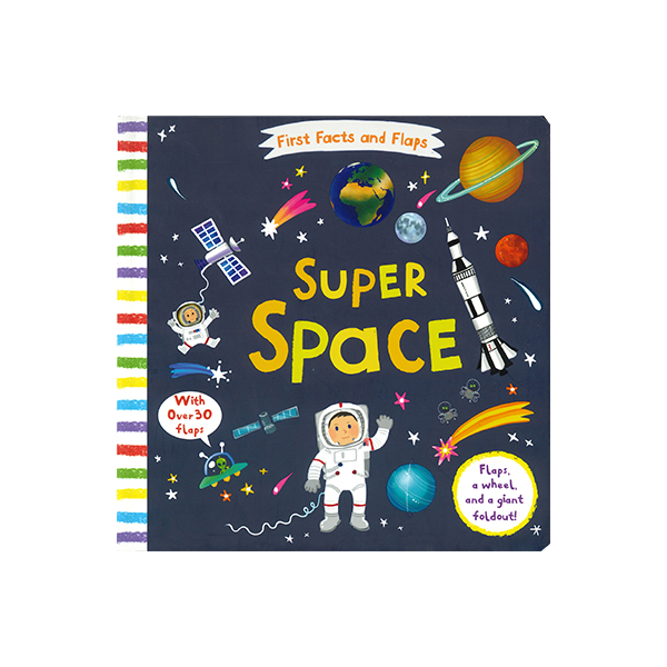 First Facts and Flaps : Super Space - 플랩보드북