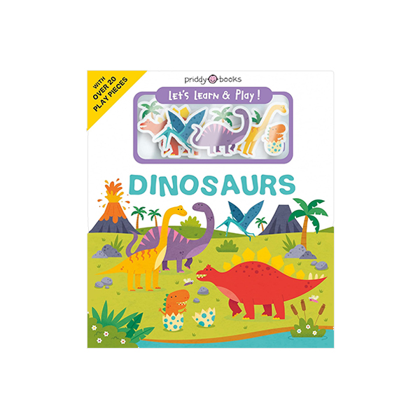 Let's Learn & Play! Dinosaurs - 보드북