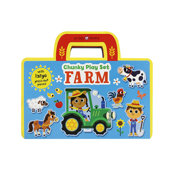 Chunky Play Set: Farm (With large press-out pieces)(Priddy Books) - 보드북