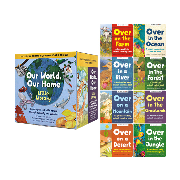Our World, Our Home Little Library 8 Book Box Set - 보드북