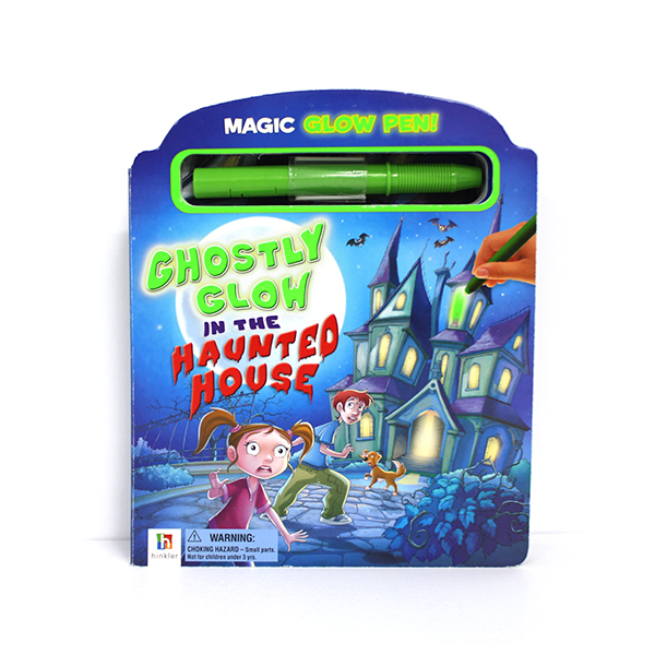 B급)Ghostly Glow in the Haunted House-보드북