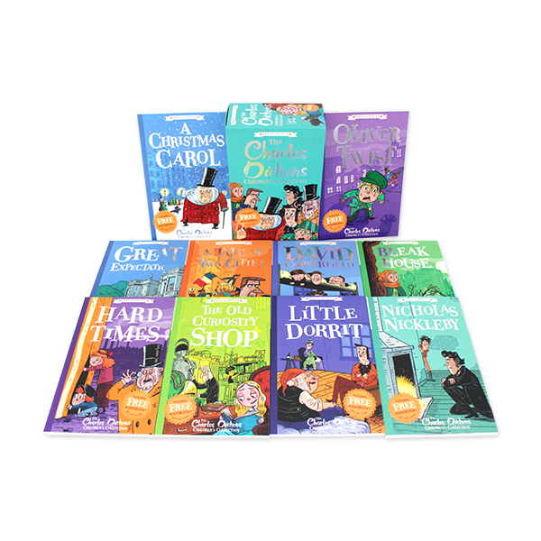 Easy Classics The Charles Dickens Children`s Collection 10Books Set(오디오 QR코드 포함) - 페이퍼북