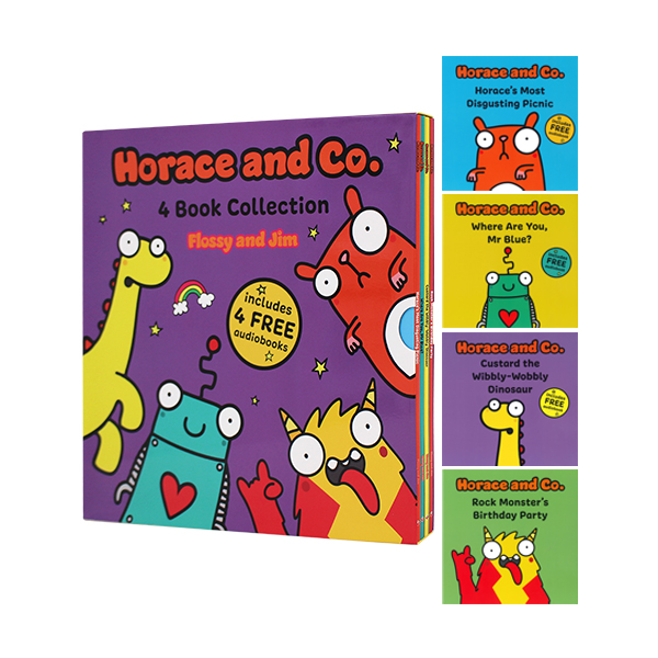 Horace and Co. 4 Book Collection (QR음원 포함) - 페이퍼북