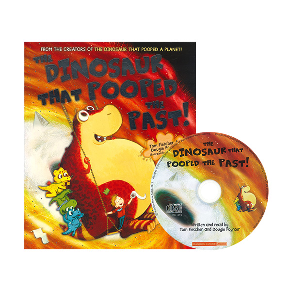 [창고세일] [미국/영국 아마존 베스트] The Dinosaur That Pooped the Past! (CD음원 포함) - 페이퍼북