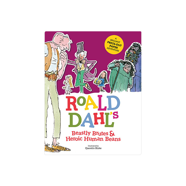 로알드 달 Roald Dahl's Beastly Brutes & Heroic Human Beans(A Brilliant Press-Out Paper Adventure) - 하드커버북