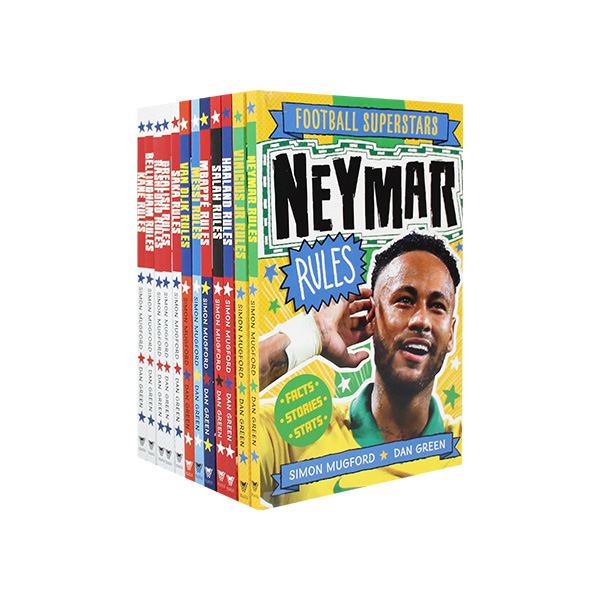 Football Superstars 12 Books Set - 챕터북/페이퍼북