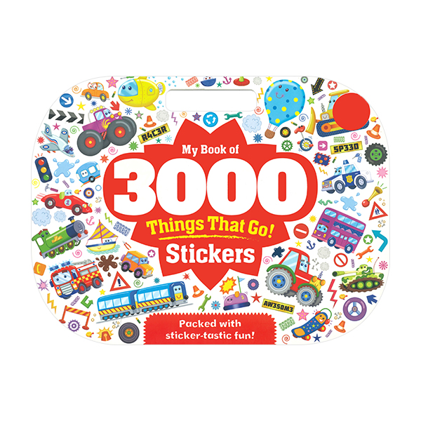 My Book of 3000 Things That Go! Stickers 스티커북