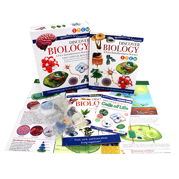 Wonders of Learning Discover Biology Boxset - 하드커버북