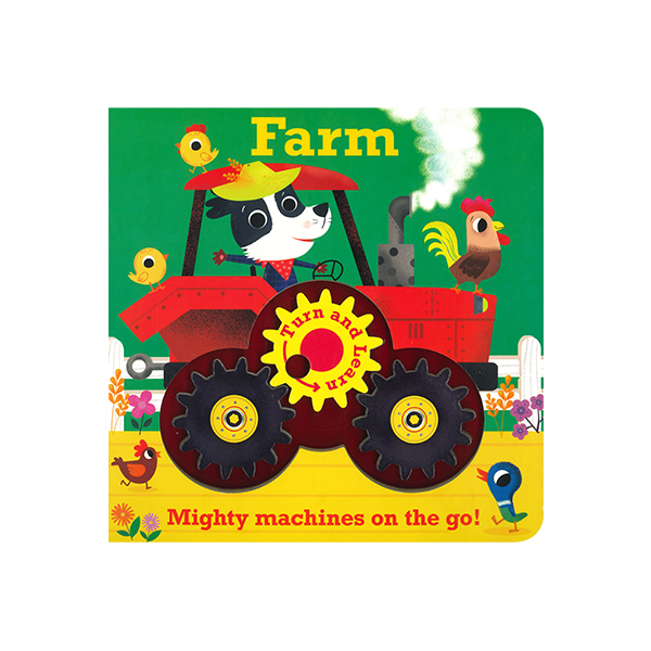 Turn and Learn : Farm (Mighty machines on the go!) - 조작보드북