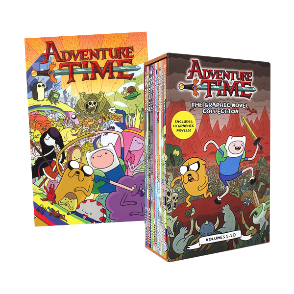 Adventure Time : The Graphic Novel Collection 10권세트 - 그래픽노블/페이퍼북