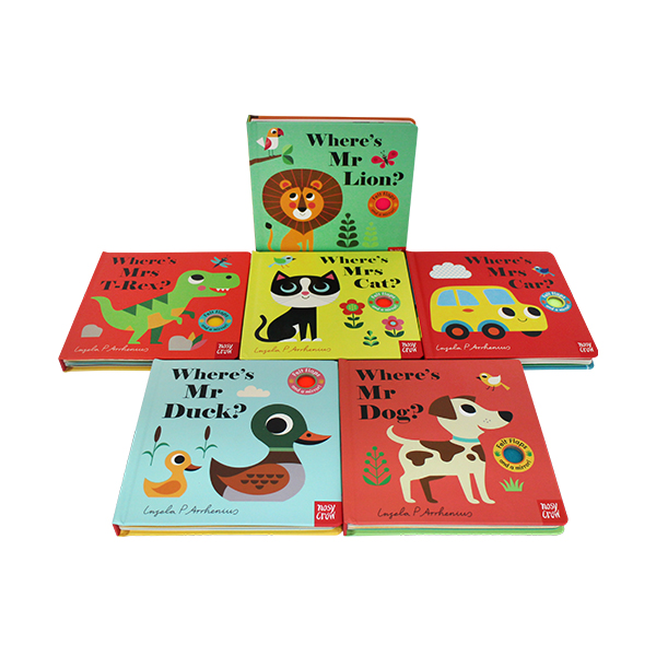 Felt Flaps and a Mirror! Best 6권세트- 보드북