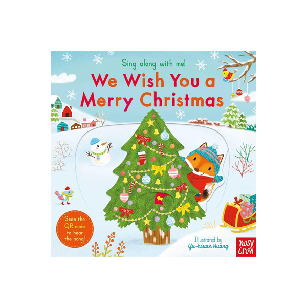 [크리스마스 북쿠폰] B급) Sing Along with Me! We Wish You a Merry Christmas (QR음원 포함) - 조작보드북