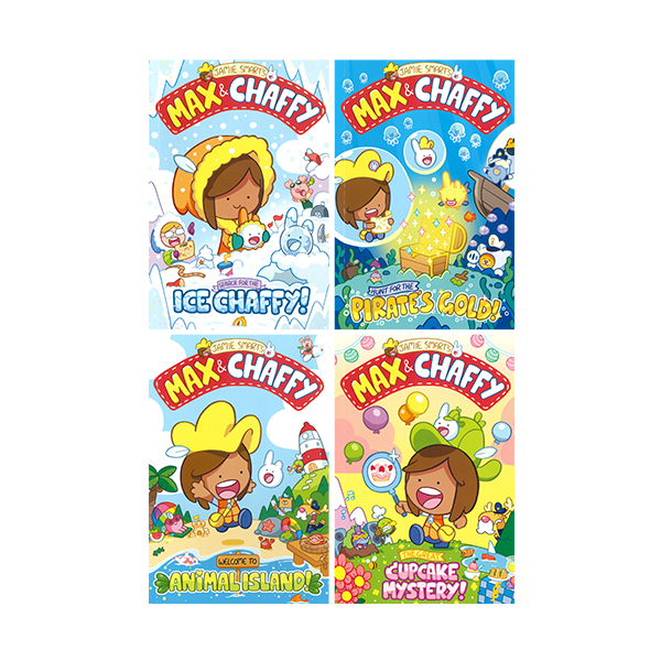 Max & Chaffy 4 Books Set - 그래픽노블/페이퍼북