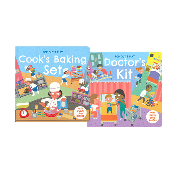 Pop Out & Play 2Books Set - 보드북