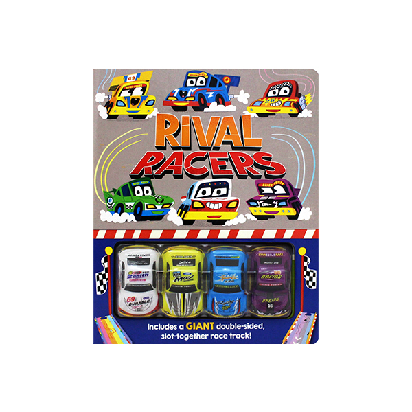 Rival Racers(장난감 자동차 4개 포함) - 보드북
