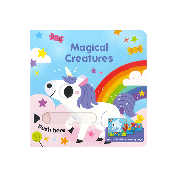 Push & Pull: Magical Creatures - 조작보드북