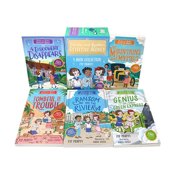 Christie and Agatha's Detective Agency 5 Books Collection Set(QR음원 포함) - 챕터북/페이퍼북