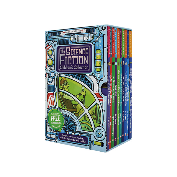 The Science Fiction Children's Collection 10 Books Set (QR음원 포함) - 페이퍼북