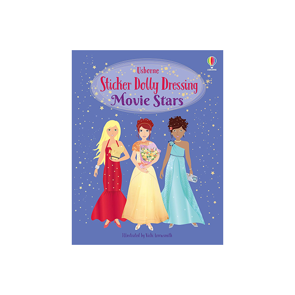 어스본 Usborne Sticker Dolly Dressing Movie Stars - 스티커북/페이퍼북