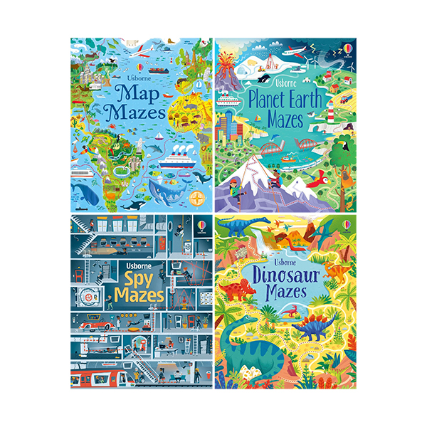 어스본 Mazes Series 4 Books Set - 페이퍼북