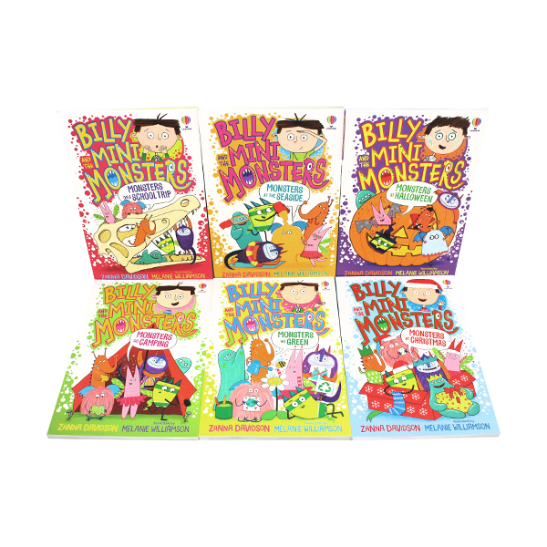 어스본 Billy and the Mini Monsters 6 Books Collection Set(#7~12)  - 챕터북/페이퍼북