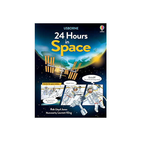 어스본 Usborne 24 Hours in Space - 하드커버