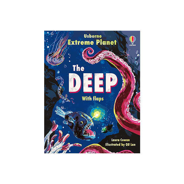 어스본 Usborne Extreme Planet: The Deep with Flaps - 플랩북/보드북