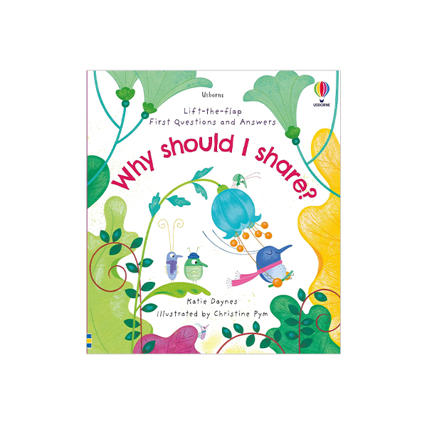 어스본 Usborne Lift-the-Flap First Questions and Answers: Why Should I Share? - 플랩북/보드북