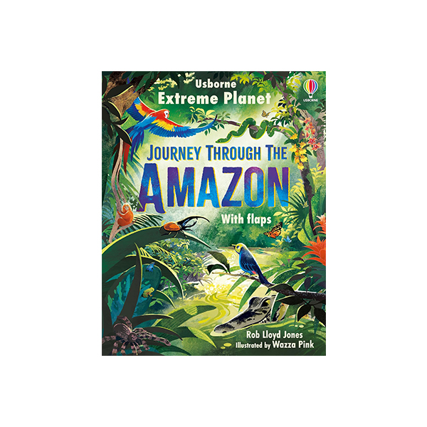 어스본 Usborne Extreme Planet: Journey Through the Amazon with Flaps - 플랩북/보드북