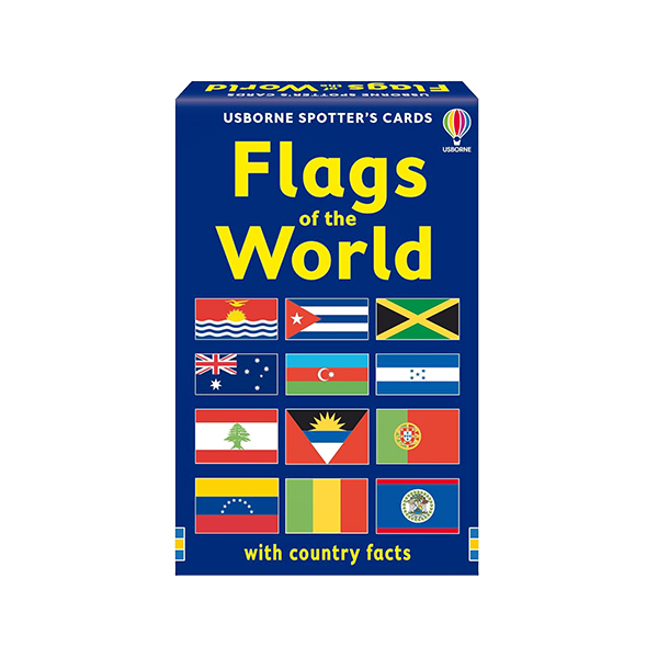 어스본 Usborne Spotter's Cards Flags of the World - 플래시카드