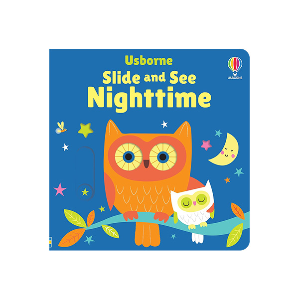 어스본 Usborne Slide and See Nighttime - 조작북/보드북