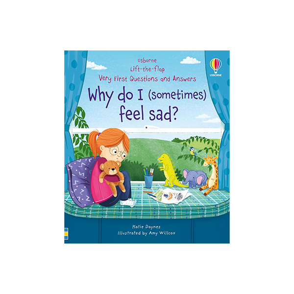 어스본 Usborne Lift-the-Flap Very First Questions and Answers Why Do I (Sometimes) Feel Sad? - 플랩북/보드북