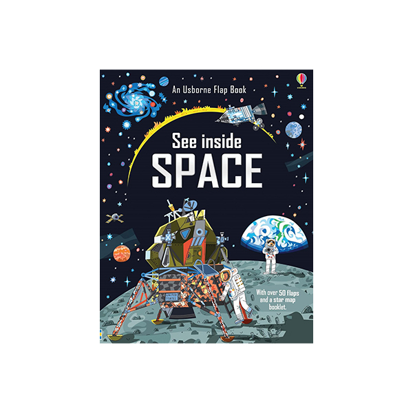 어스본 An Usborne Flap Book See Inside: Space - 플랩북/보드북