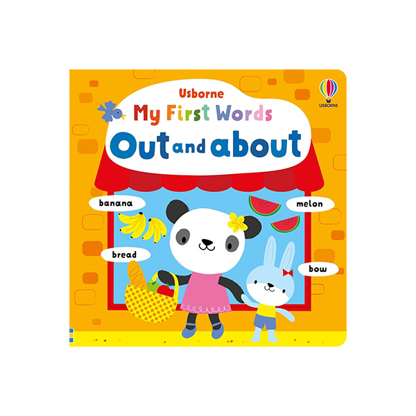 어스본 Usborne My First Words Out and About - 보드북