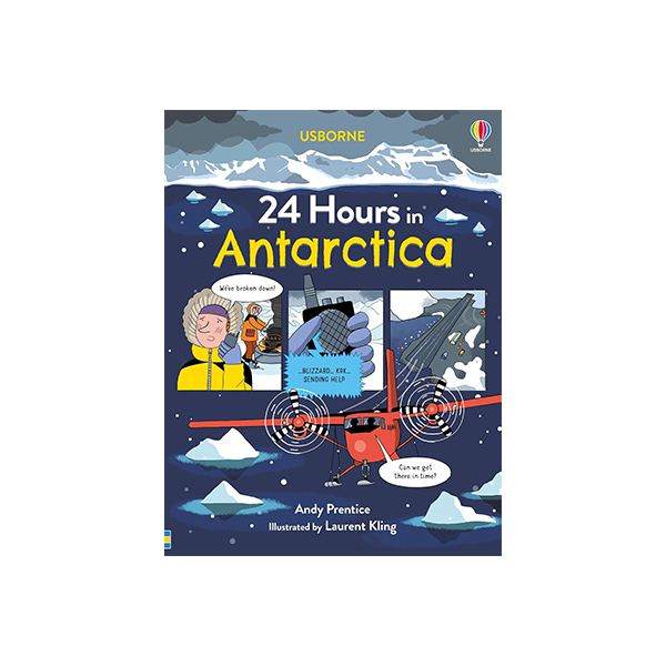 어스본 Usborne 24 Hours in Antarctica - 하드커버