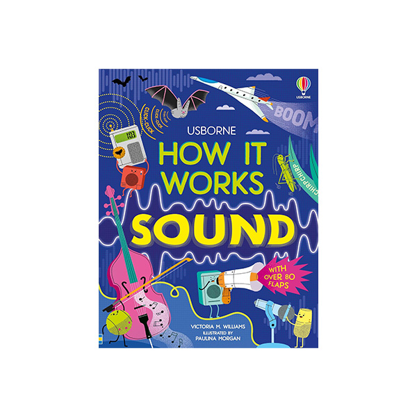 어스본 Usborne How It Works: Sound (with over 80 flaps)(QR 콘텐츠) - 플랩북/보드북