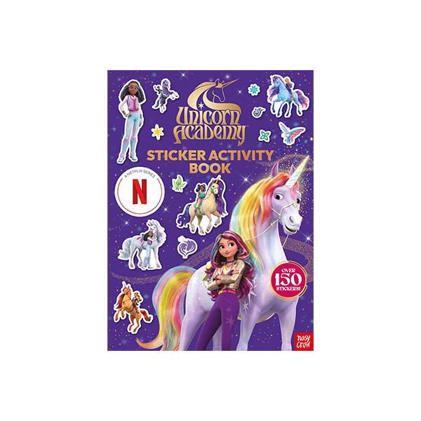 넷플릭스 시리즈 Unicorn Academy: Sticker Activity Book (Over 100 Stickers!) - 액티비티북/스티커북