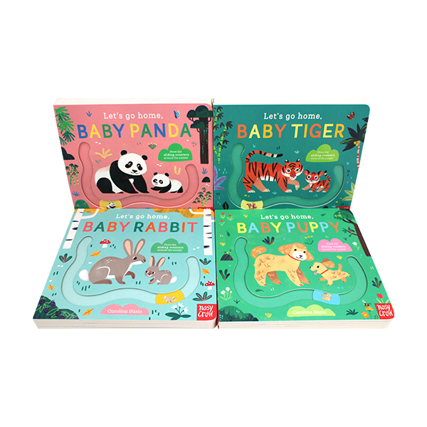 Let`s Go Home 4 Books 2 (QR음원 포함) - 조작북/보드북