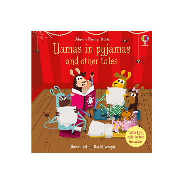 어스본 Usborne Llamas in Pyjamas and other Tales (9 Stories)(QR 음원 포함) - 하드커버