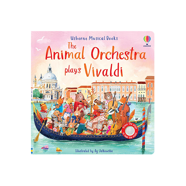 어스본 Usborne Musical Books : The Animal Orchestra Plays Vivaldi - 사운드북/보드북