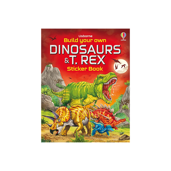 어스본 Usborne Build Your Own Dinosaurs and T. Rex Sticker Book - 스티커북/페이퍼북
