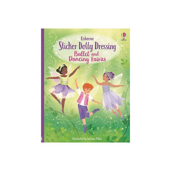 어스본 Usborne Sticker Dolly Dressing: Ballet and Dancing Fairies - 스티커북/페이퍼북