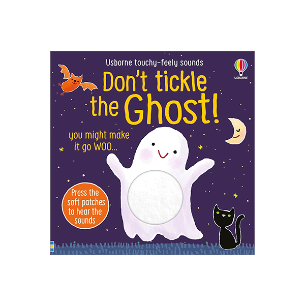 어스본 Usborne Touchy Feely Sounds: Don't Tickle the Ghost! - 촉감북/사운드북